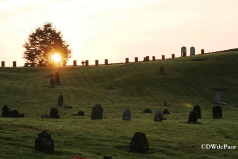 Sunrise Curragh Military Graveyard