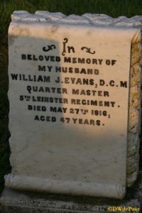 Curragh Grave W.J.Evans
